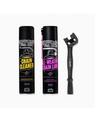 Kit entretien chaine moto MUC-OFF