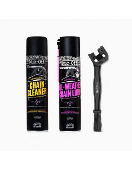 Kit entretien chaine moto MUC-OFF