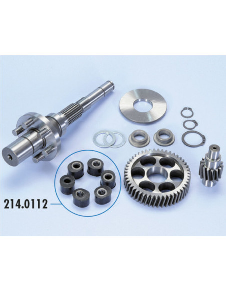 Jeu d'engrenages POLINI avec flecteurs Piaggio