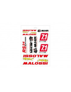 MALOSSI Assorted Sticker Sheet - 24,7x35 cm - 25 pcs
