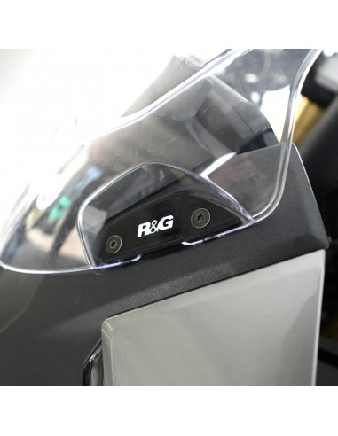 Cache-orifices rétroviseur R&G RACING - noir