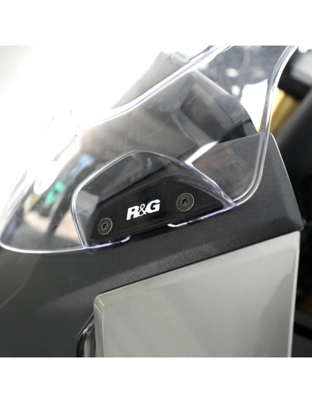 Cache-orifices rétroviseur R&G RACING - noir