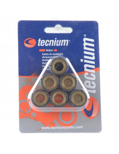Jeu de galets TECNIUM 25x14,9mm 16gr - 8 pièces