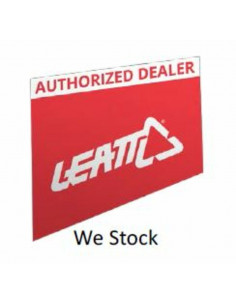 Autocollant LEATT 3DF 5.0 "Authorized Dealer" anglais 25x13cm