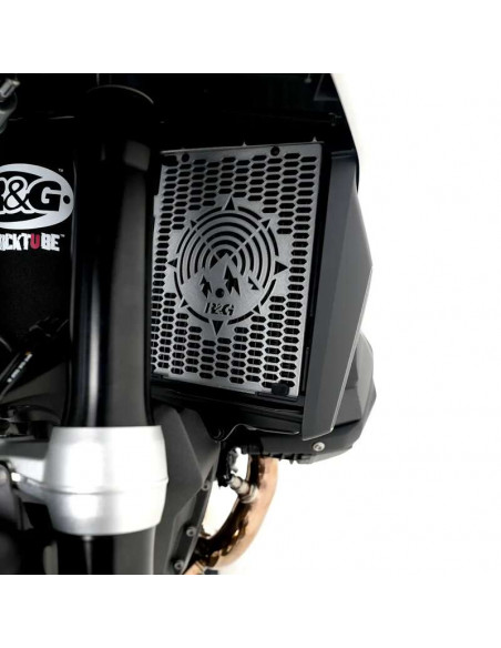 Protection de radiateur R&G RACING Pro aluminium - titane