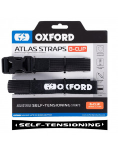 Sangle B Clip OXFORD Atlas 26mm x 2.0M noir (paire) 2