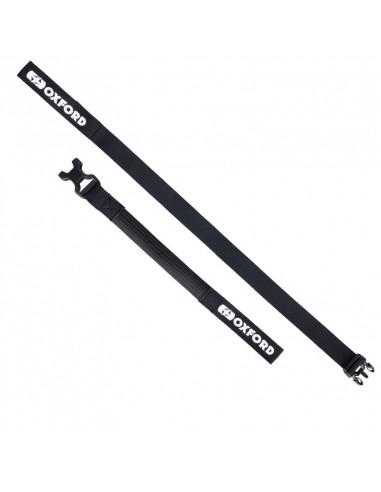 Sangle B Clip OXFORD Atlas 26mm x 2.0M noir (paire)