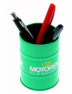 Mini fût décoratif porte stylo MOTOREX