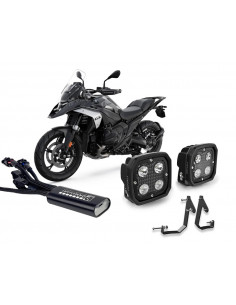 Kit d'éclairage DENALI D4 LED 10W - avec Contrôleur CANsmart GEN II et support de phare  2