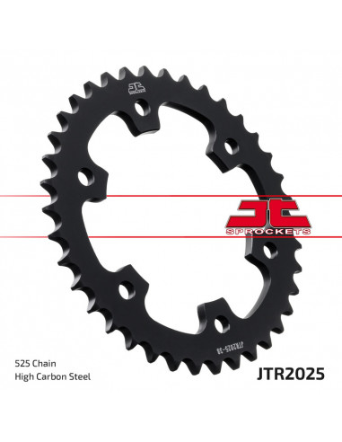 Couronne JT SPROCKETS acier standard 2025 - 525
