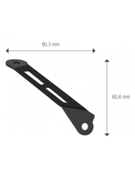 Support avant LIGHTECH pour bocal 16 ou 30cm³