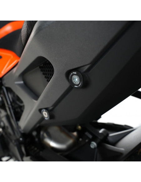 Caches orifices de repose-pieds arrière R&G RACING