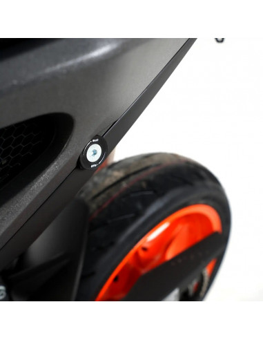 Caches orifices de repose-pieds arrière R&G RACING