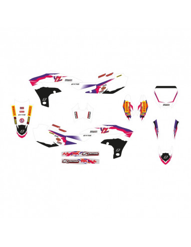 Kit déco BLACKBIRD Replica Yamaha Factory 23 50e anniversaire Yamaha