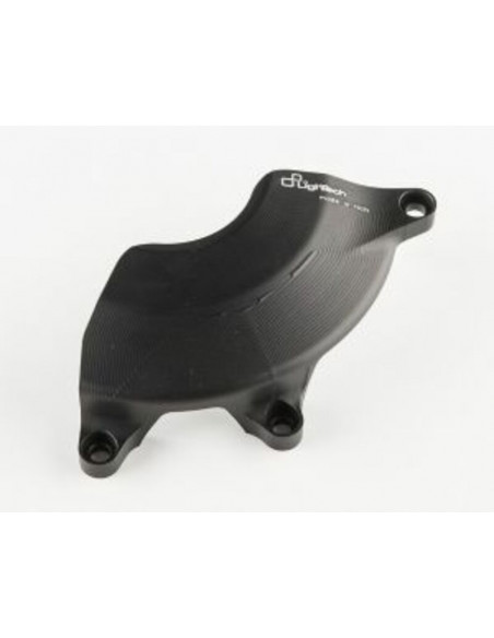 Couvre-carter gauche alternateur LIGHTECH noir Kawasaki Ninja 300