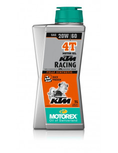 Huile moteur MOTOREX KTM Racing 4T - 20W60 1L