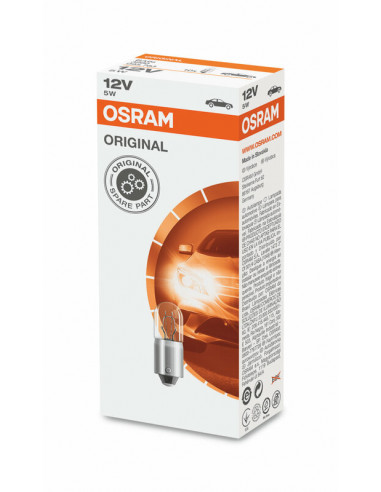 Ampoule OSRAM Original Line T5W 12V 5W - x10