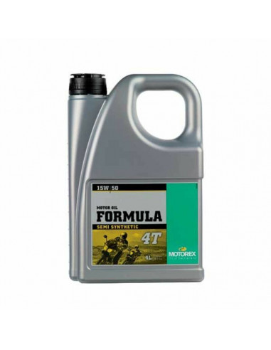 Huile moteur MOTOREX Formula 4T - 15W50 4L x4