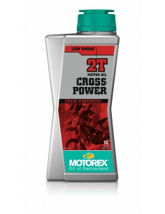 Huile moteur MOTOREX Cross Power 2T - 10x1L