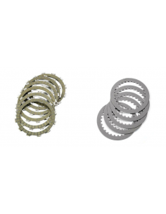 Kit disques garnis + lisses d'embrayage NEWFREN 2