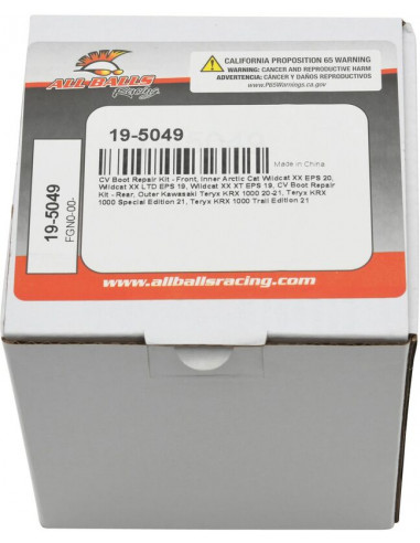 Soufflets de cardan ALL BALLS