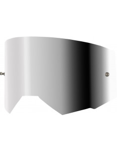 Écran FLY RACING avec fixation pour tear-off - écran argent fumé 2