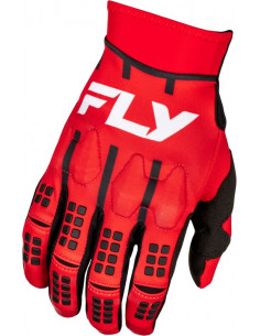 Gants FLY RACING Evolution DST - rouge/blanc/noir