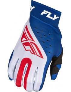 Gants FLY RACING Pro Lite - rouge/blanc/bleu