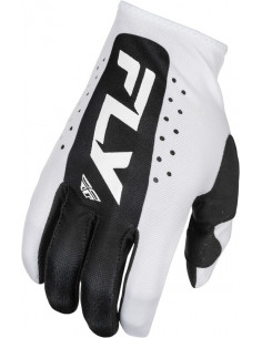 Gants enfant FLY RACING Lite - blanc/noir