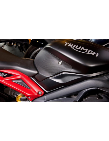 Kit grip de réservoir R&G RACING Eazi-Grip Pro - noir