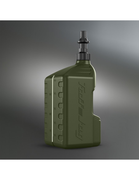Bidon d'essence TUFF JUG vert forêt avec bouchon Ripper 5G/20L