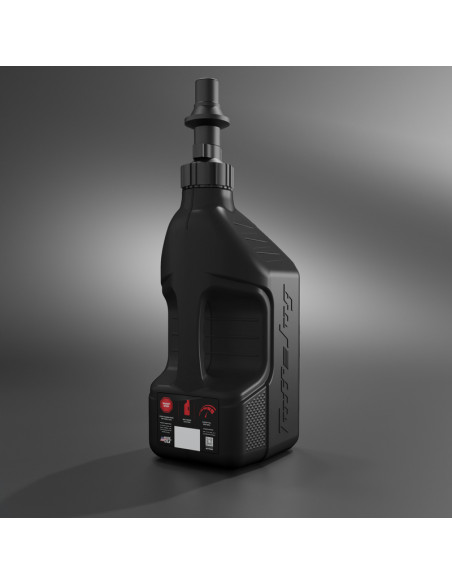 Bidon d'essence TUFF JUG noir avec bouchon Ripper 2.5G/10L