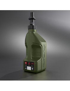 Bidon d'essence TUFF JUG vert forêt avec bouchon Ripper 2.5G/10L 2