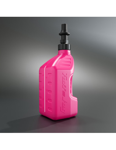 Bidon d'essence TUFF JUG rose avec bouchon Ripper 2.5G/10L