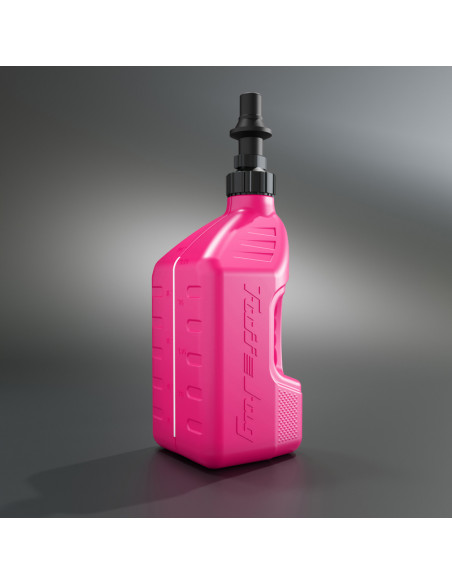Bidon d'essence TUFF JUG rose avec bouchon Ripper 2.5G/10L