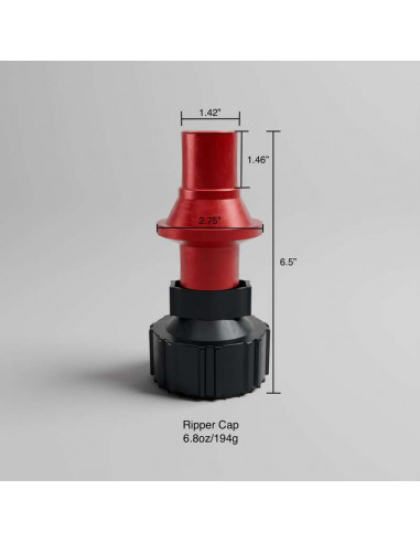 Bouchon TUFF JUG Ripper 1.25G/5L noir G3