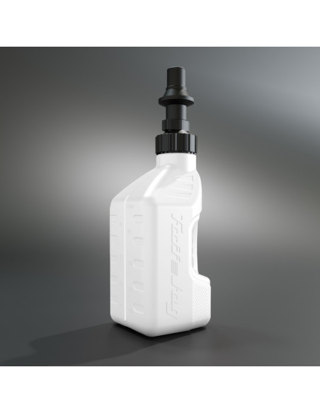 Bidon d'essence TUFF JUG blanc avec bouchon Ripper 1.25G/5L