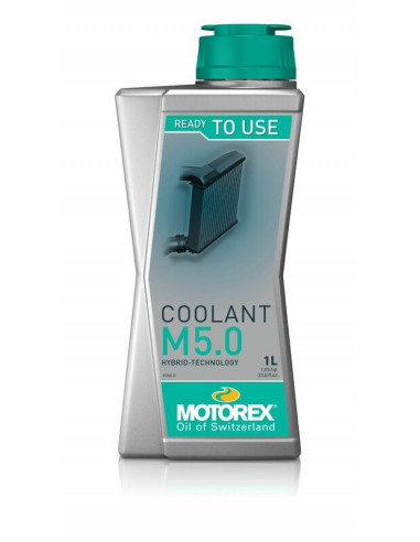 Liquide de refroidissement MOTOREX Coolant M5.0 - 10x1L