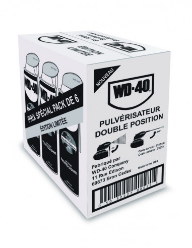Aérosol WD-40 Système Pro 6x500ml