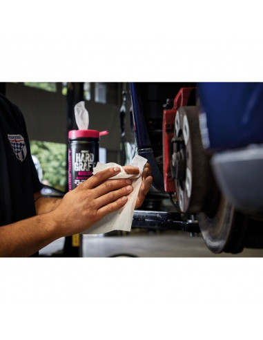 Lingettes texturées multi-usages DRAPER Hard Graft (pot de 100)