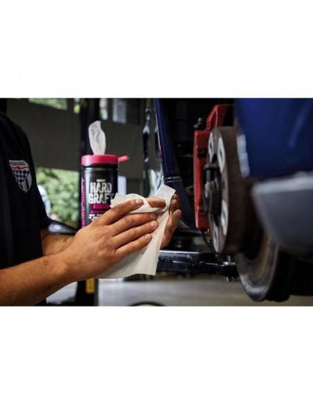 Lingettes texturées multi-usages DRAPER Hard Graft (pot de 100)