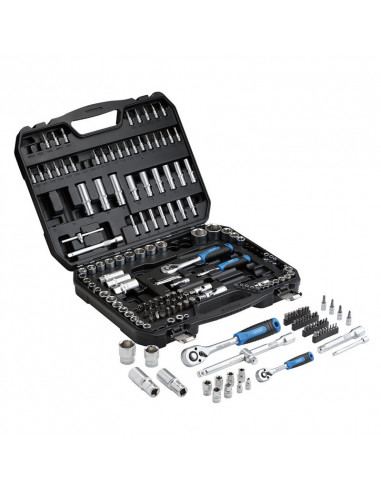 Coffret de douilles et d'embouts métriques DRAPER HI-TORQ® 1/4" 3/8" et 1/2" (188 pièces)