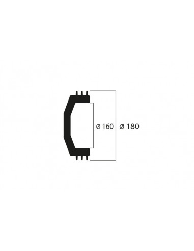 Cloche d'embrayage MALOSSI Maxi Wing  - 1674g