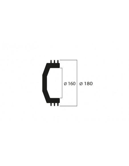 Cloche d'embrayage MALOSSI Maxi Wing  - 1674g