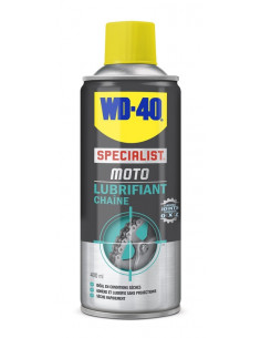 Lubrifiant chaîne WD 40 Specialist® Moto conditions sèches - Spray 400 ml