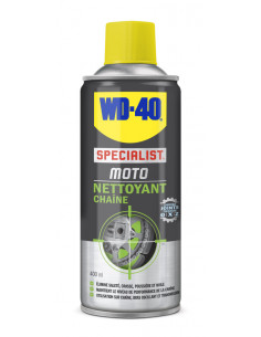 Nettoyant chaîne WD 40 Specialist® Moto - Spray 400 ml