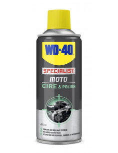 Cire et Polish WD 40 Specialist® Moto - Spray 400 ml