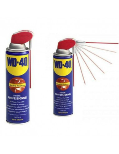 Présentoir + aérosol WD-40 System Pro 500 ml