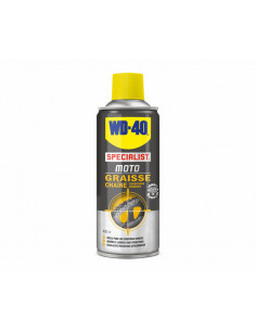 Graisse de chaîne WD 40 Specialist® Moto conditions humides - Spray 400 ml