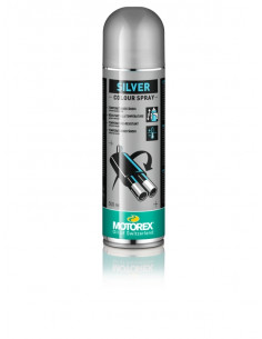 Vernis argent MOTOREX Silver Colour Spray - Spray 500 ml